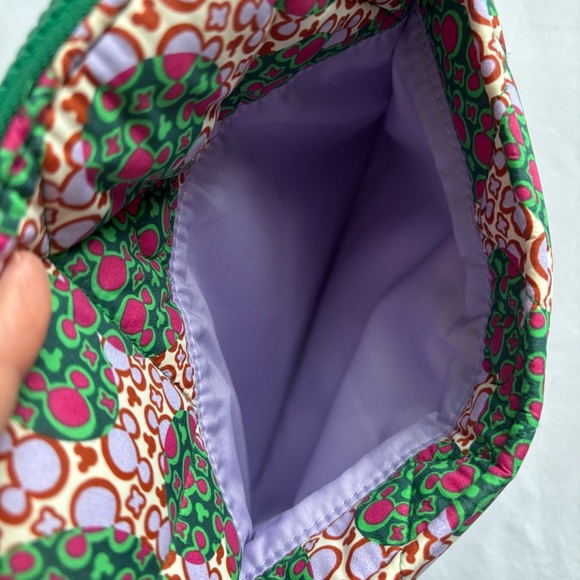 Vera Bradley Disney Original Hipster Mickey Mouse Kaleidoscope Lavender Like New - Picture 8 of 16